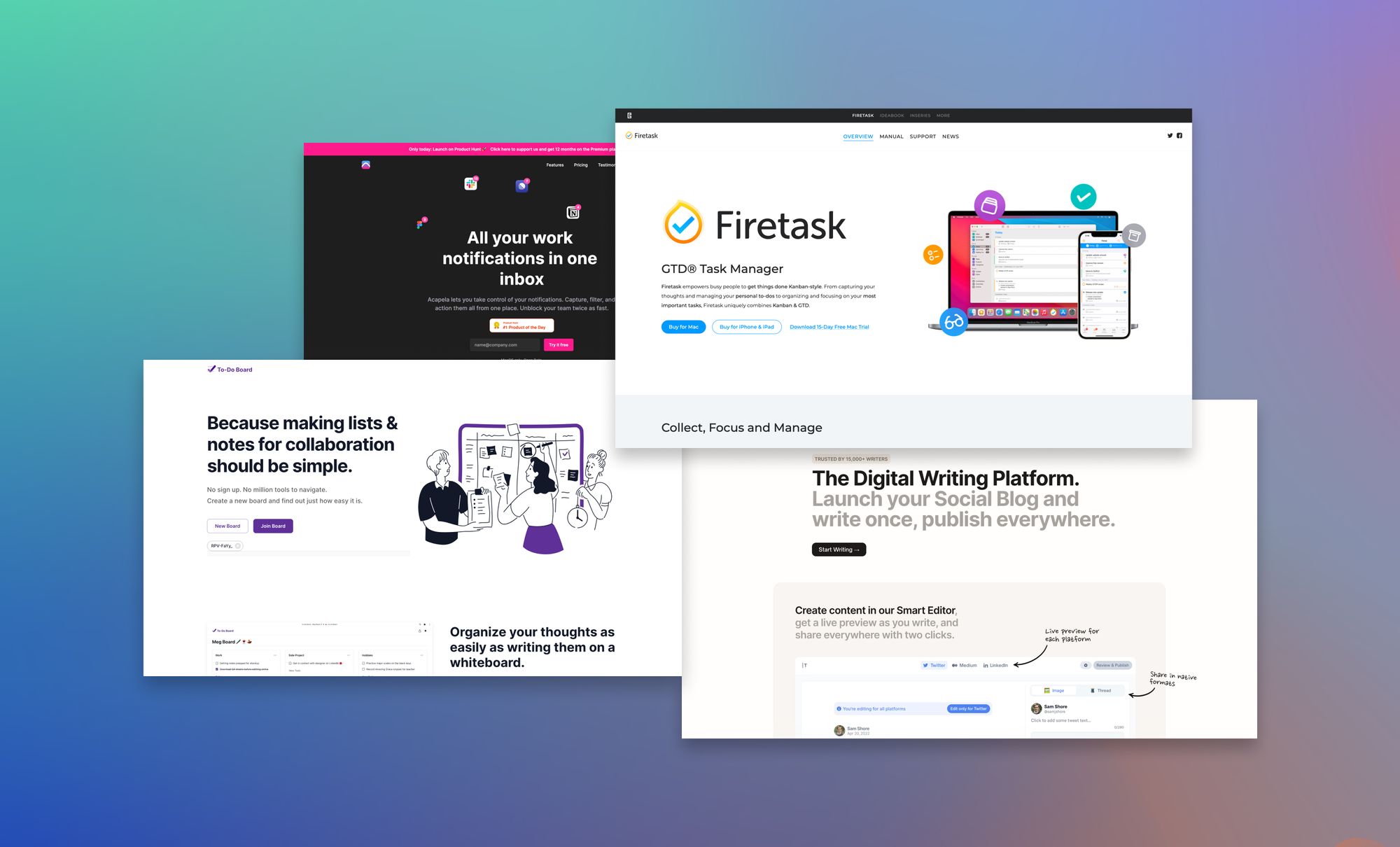 The TinyMBA Giveaway & The digital writing platform