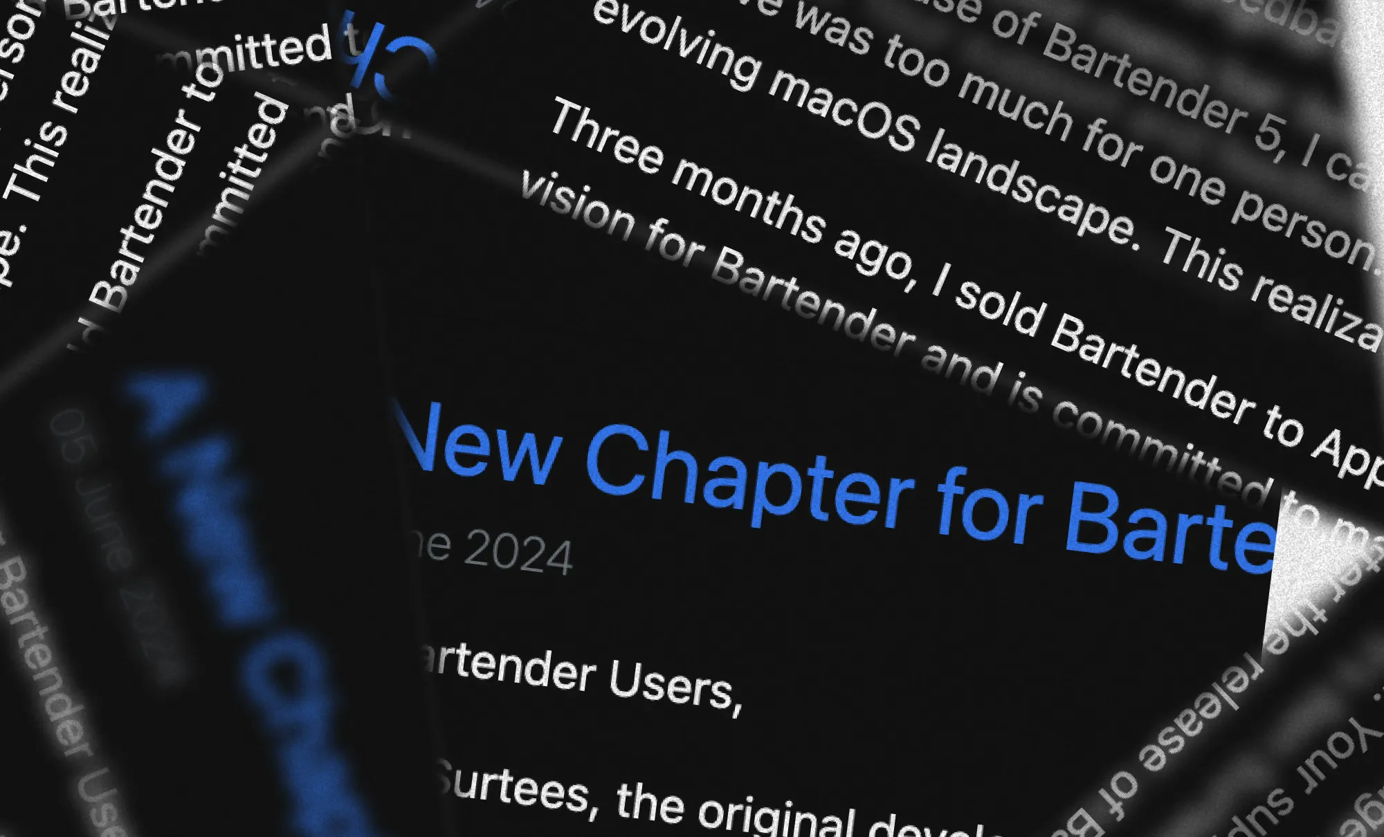 New Ownership, Loads of Concerns: Bartender's lack of transparency